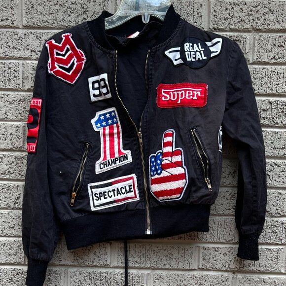 Vintage One Star Bomber Jacket Sz Small - Picture 1 of 6